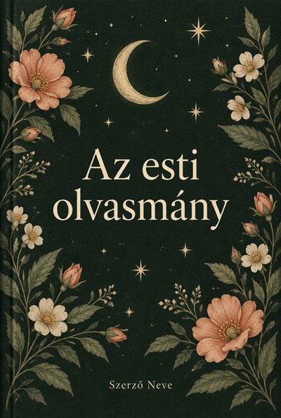 Az esti olvasmány – könyvborító