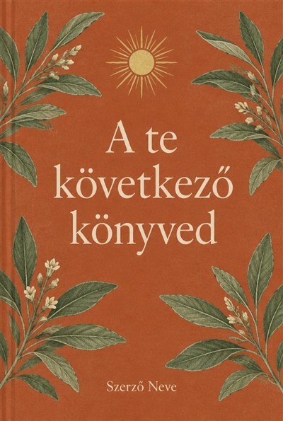 A te következő könyved – könyvborító